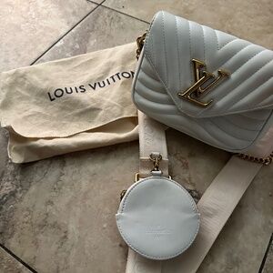White Louis Vuitton Mini Bag
